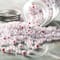 White & Red Heart Acrylic Circle Craft Beads, 7mm by Bead Landing™